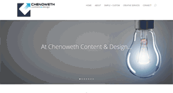 Desktop Screenshot of chenowethcreative.com